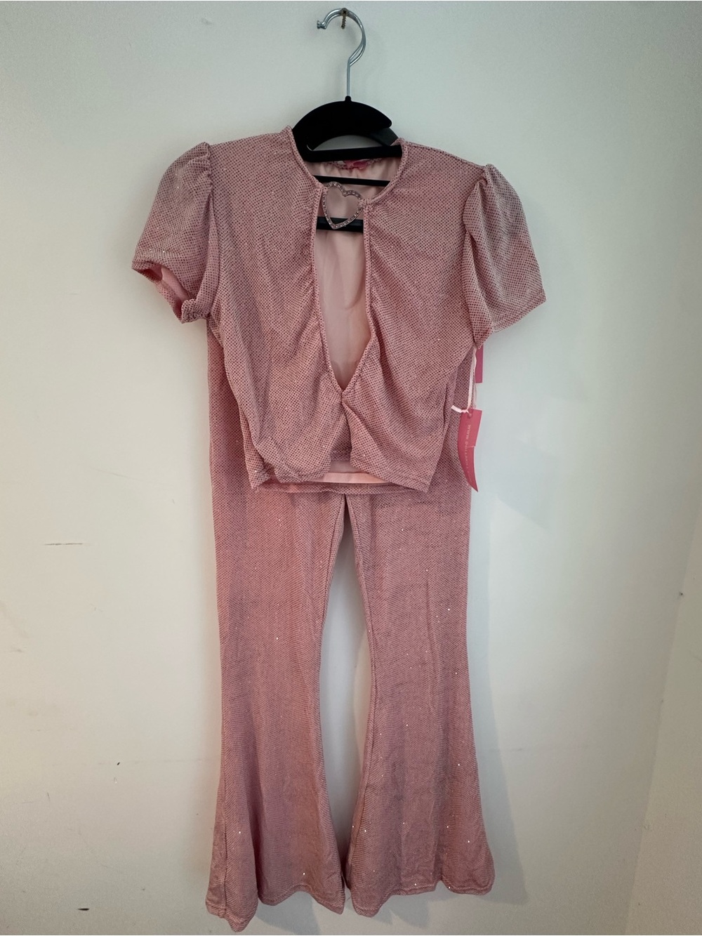 Dolls kill Short Sleeve Top & Flared Pants S